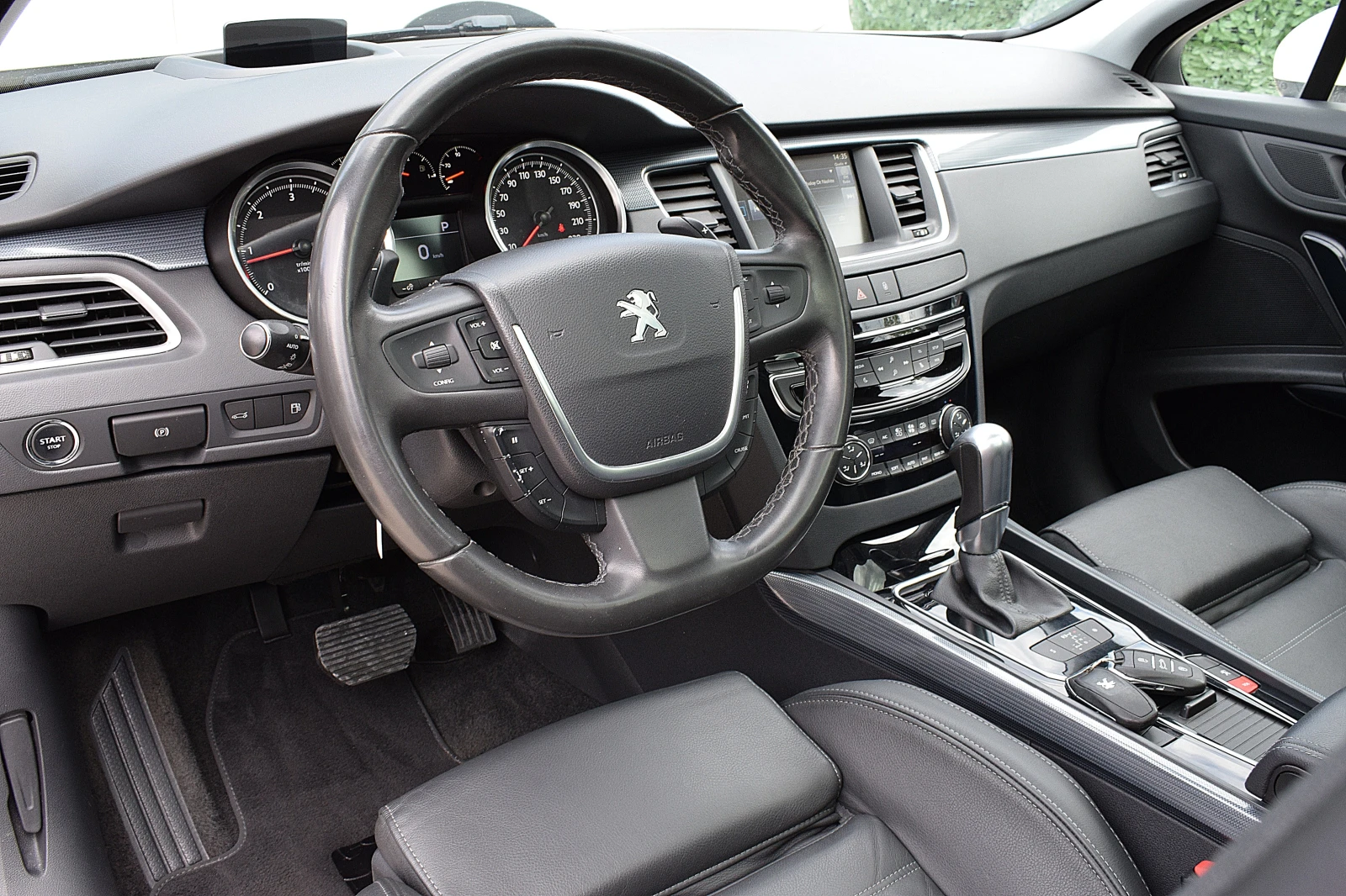 Peugeot 508 2.0ШВЕЙЦАРИЯ/КОЖА/НАВИ/КАМЕРА, снимка 10 - Автомобили и джипове - 54569015