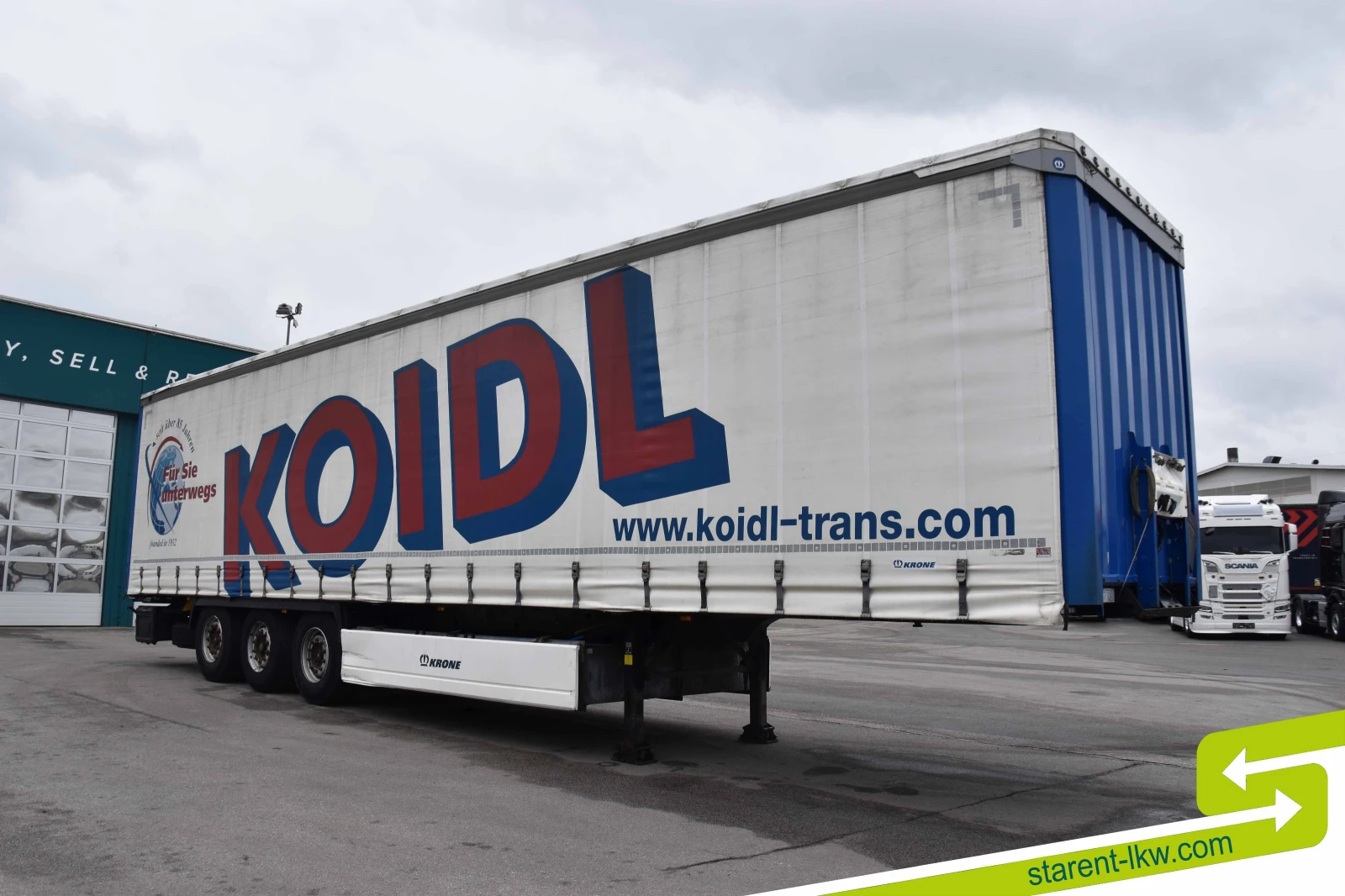 Полуремарке Krone TR26120, снимка 3 - Ремаркета - 53994710