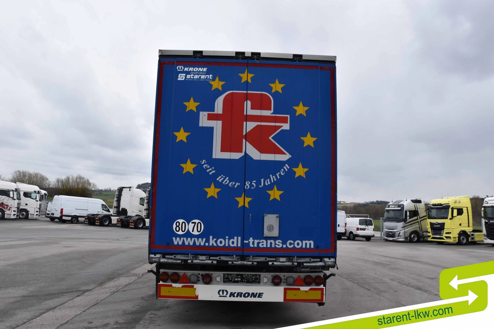 Полуремарке Krone TR26120, снимка 6 - Ремаркета - 53994710