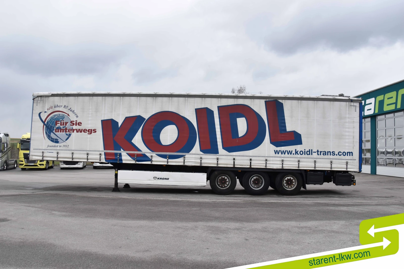 Полуремарке Krone TR26120, снимка 8 - Ремаркета - 53994710