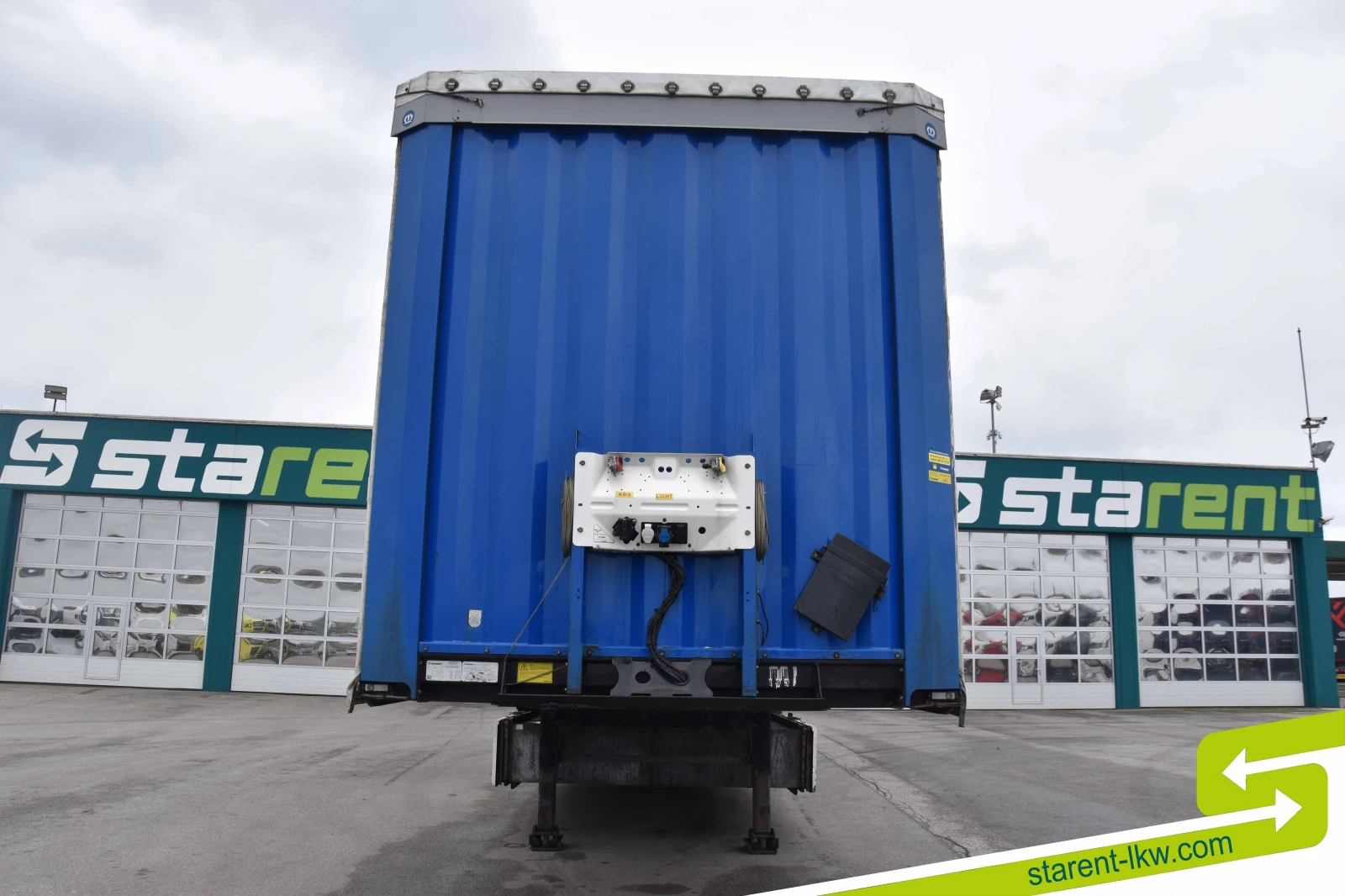 Полуремарке Krone TR26120, снимка 2 - Ремаркета - 53994710