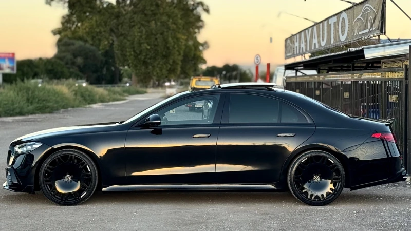 Mercedes-Benz S 400 d= 4MATIC= BRABUS= CHAUFFEUR PACK= PANO= HUD= 22* , снимка 8 - Автомобили и джипове - 51809744