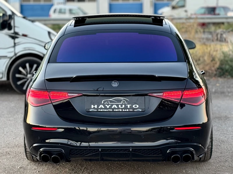 Mercedes-Benz S 400 d= 4MATIC= BRABUS= CHAUFFEUR PACK= PANO= HUD= 22* , снимка 6 - Автомобили и джипове - 51809744