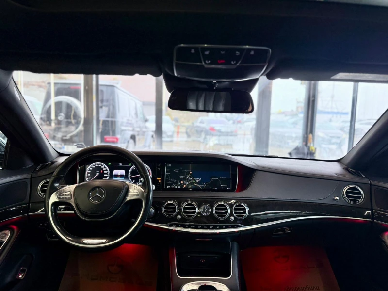 Mercedes-Benz S 350 4M* Night Vision* Панорама* Обдух* Подгрев* Лизинг, снимка 9 - Автомобили и джипове - 53467201
