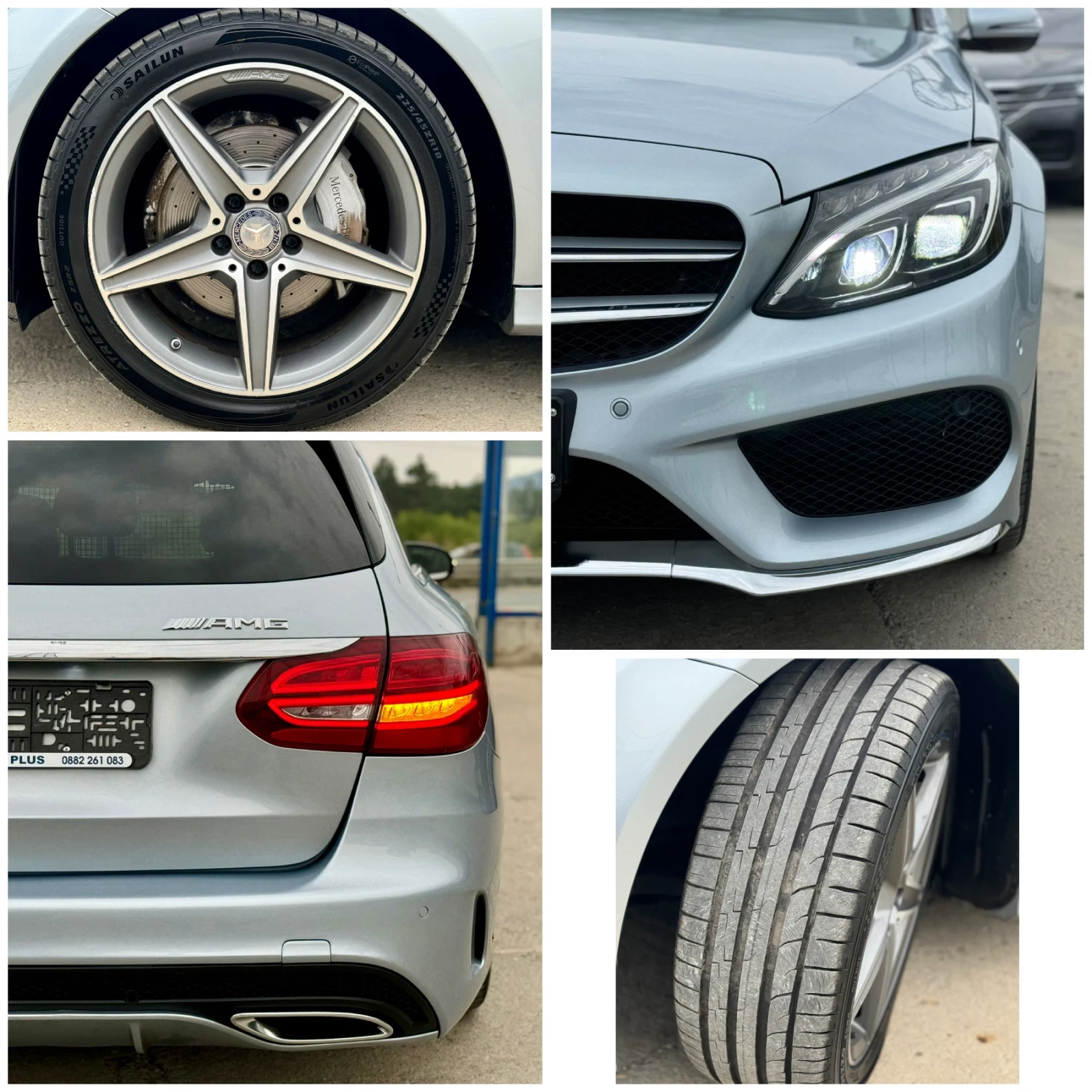 Mercedes-Benz C 220 AMG-PREMIUM FULL-LED INTELLIGENT 7G-tronic CHROME - изображение 9