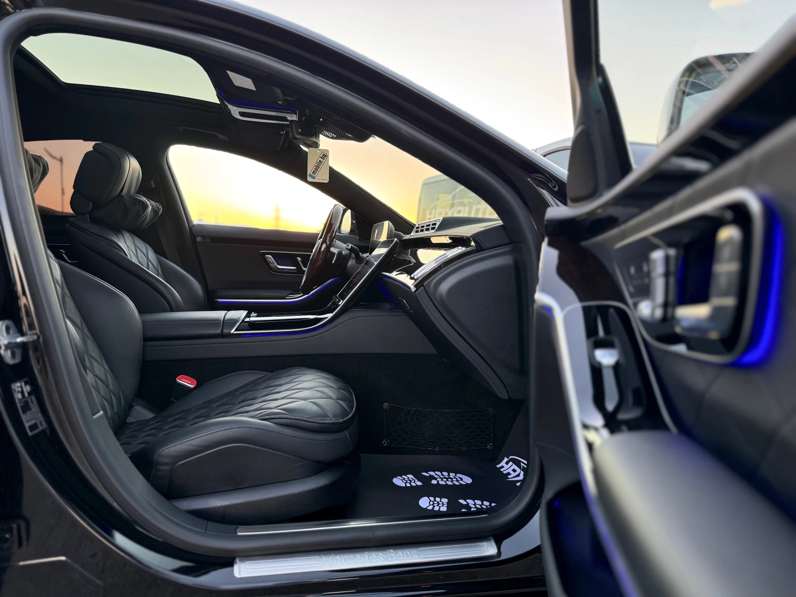 Mercedes-Benz S 400 d= 4MATIC= BRABUS= CHAUFFEUR PACK= PANO= HUD= 22*  | Mobile.bg   11