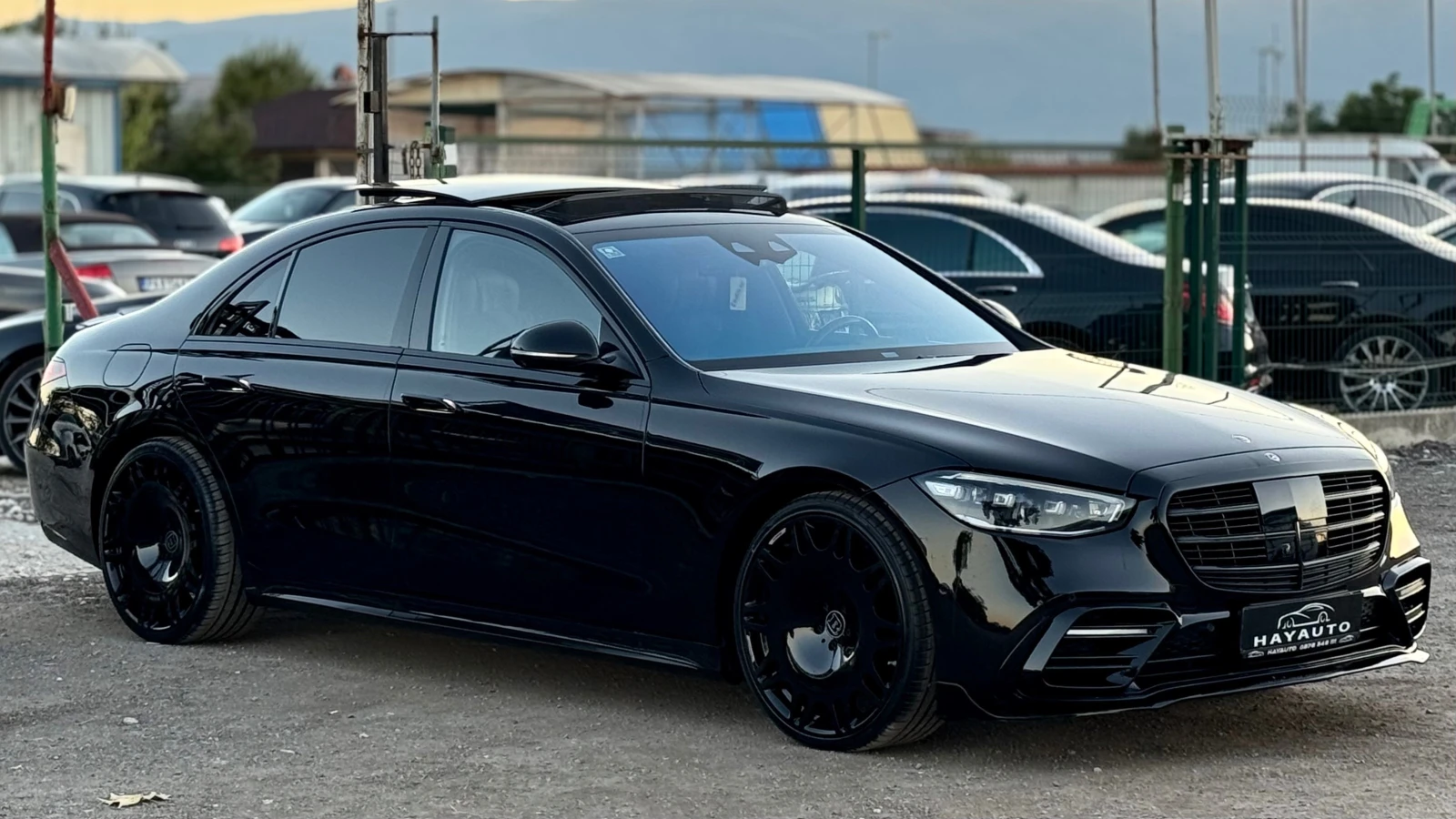 Mercedes-Benz S 400 d= 4MATIC= BRABUS= CHAUFFEUR PACK= PANO= HUD= 22*  | Mobile.bg   3