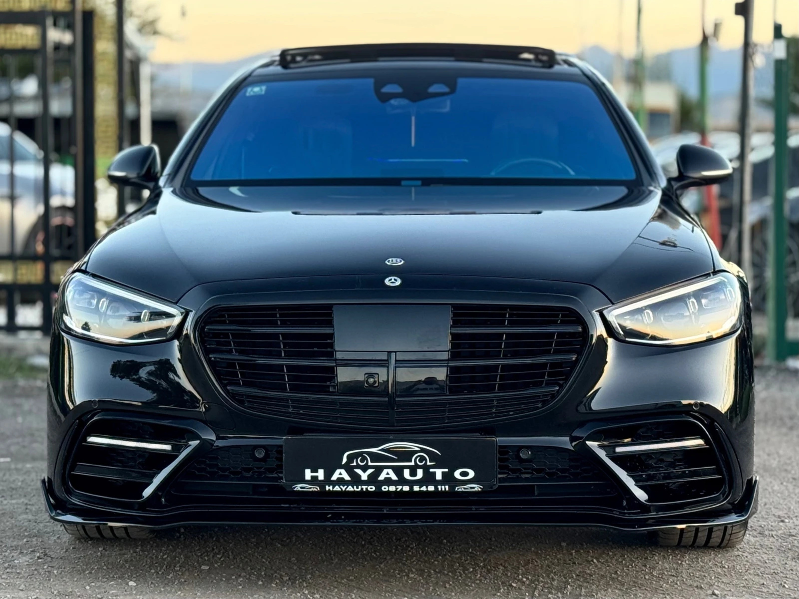 Mercedes-Benz S 400 d= 4MATIC= BRABUS= CHAUFFEUR PACK= PANO= HUD= 22*  | Mobile.bg   2