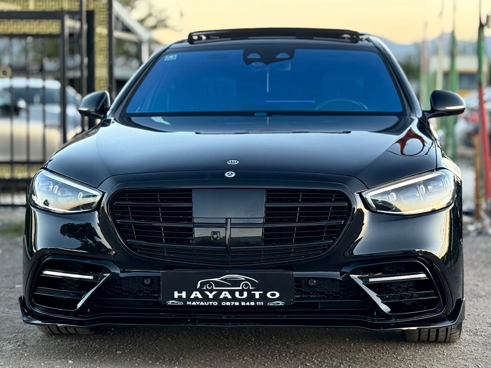 Mercedes-Benz S 400 d= 4MATIC= BRABUS= CHAUFFEUR PACK= PANO= HUD= 22*  | Mobile.bg   1