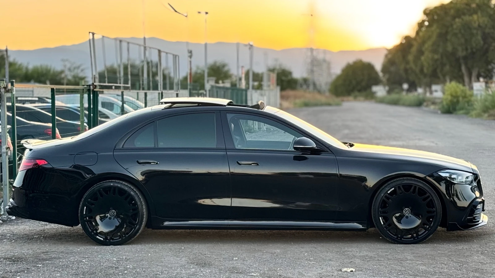 Mercedes-Benz S 400 d= 4MATIC= BRABUS= CHAUFFEUR PACK= PANO= HUD= 22*  | Mobile.bg   4