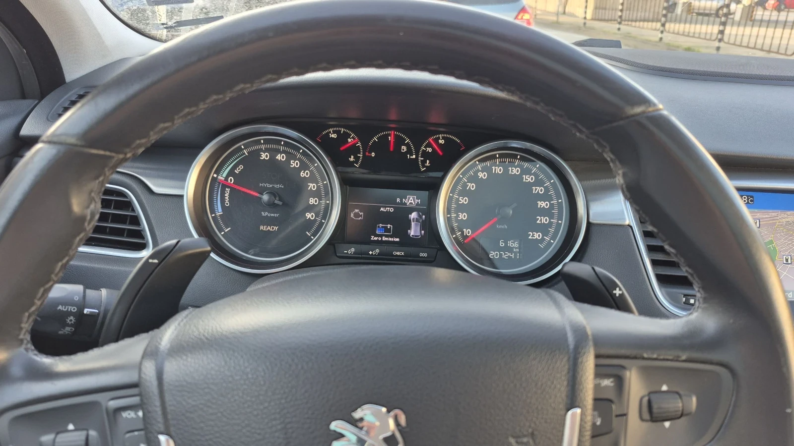 Peugeot 508 RXH 2.0 HDI * 4x4 * Hybrid * Full OPT * Бартер, снимка 15 - Автомобили и джипове - 54229911