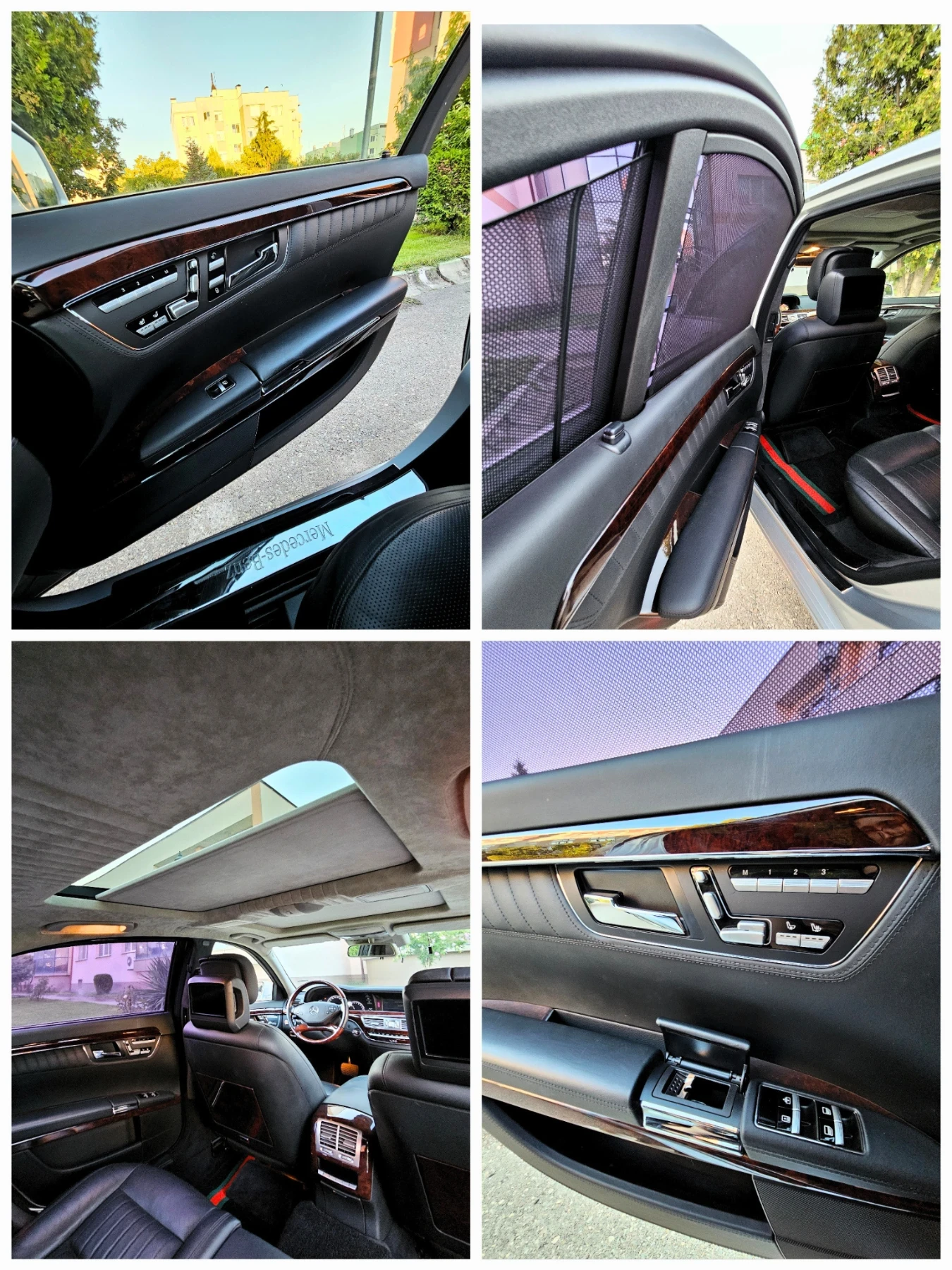 Mercedes-Benz S 600 V12* LONG* SOFT CLOSE* 3X TV* ОБДУХ* ПОДГРЕВ* , снимка 17 - Автомобили и джипове - 55994997