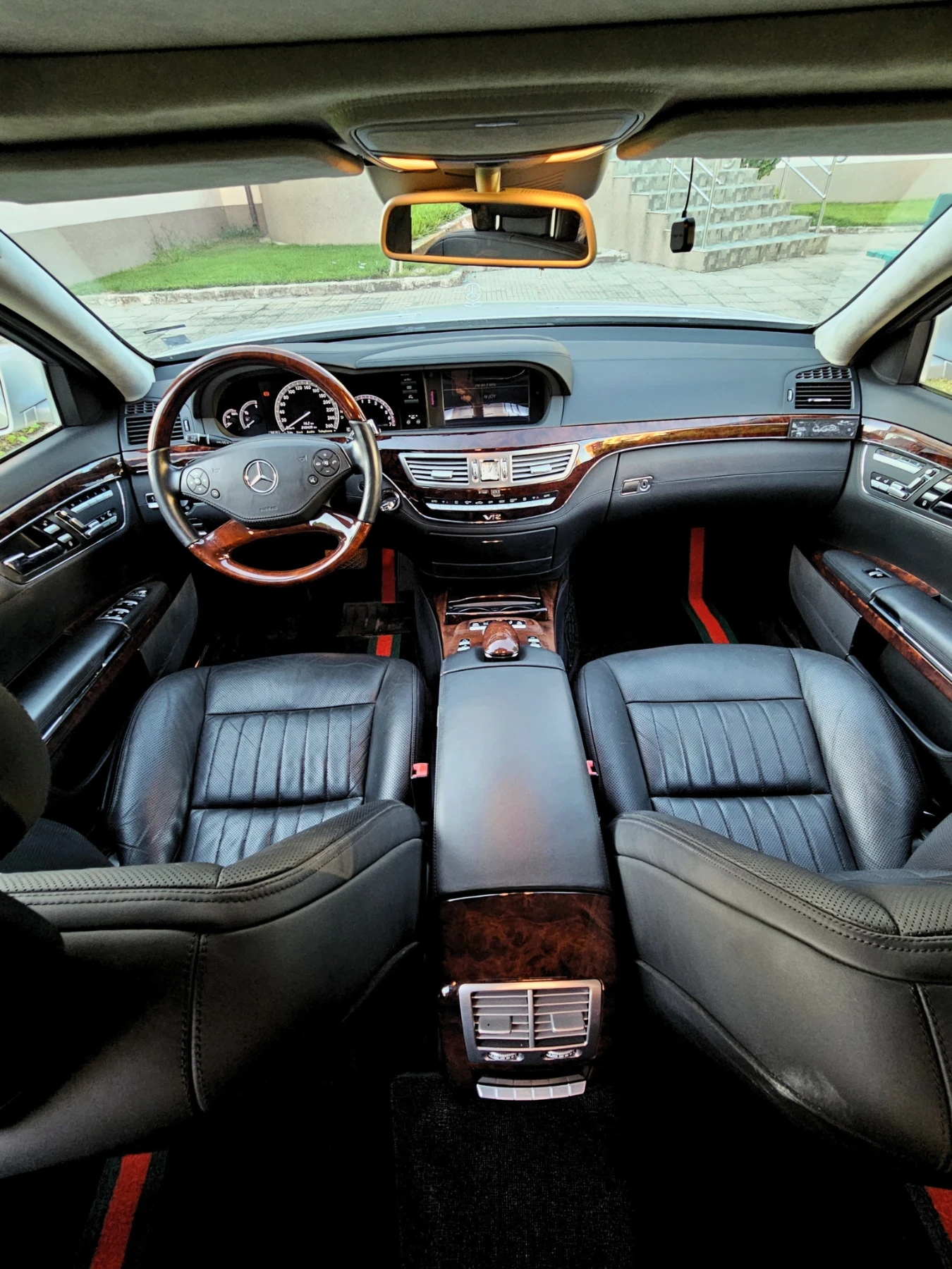 Mercedes-Benz S 600 V12* LONG* SOFT CLOSE* 3X TV* ОБДУХ* ПОДГРЕВ* , снимка 12 - Автомобили и джипове - 55994997