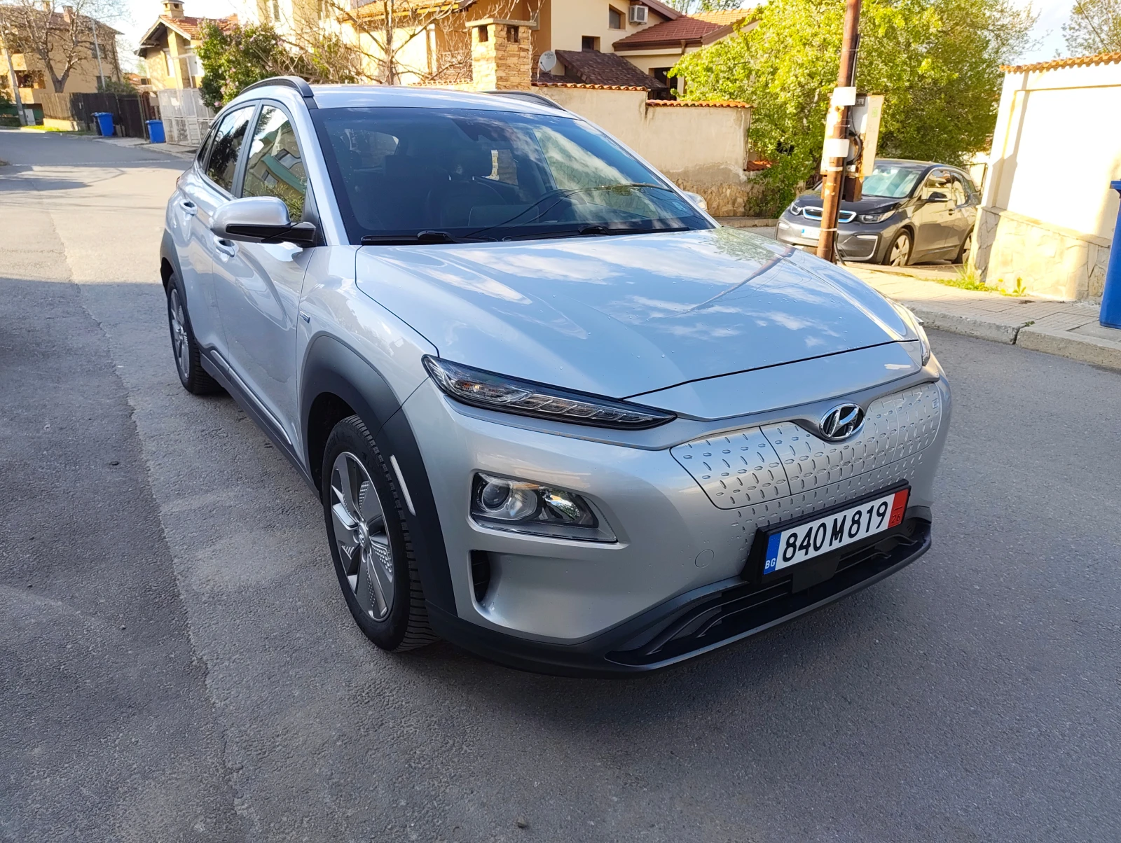 Hyundai Kona 64KWh* SOH 100%* BLUE LINK* DISTRONIC* Tермопомпа*, снимка 4 - Автомобили и джипове - 54345977