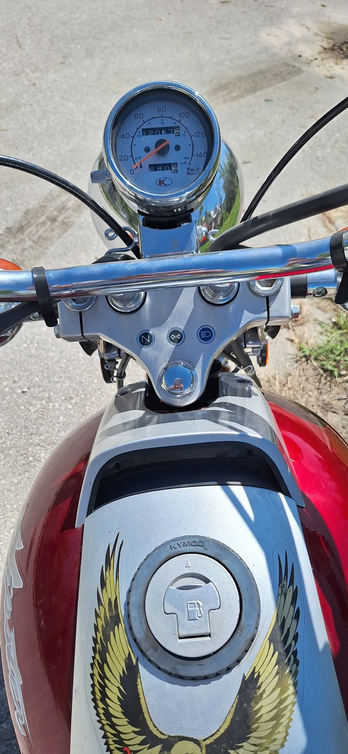 Kymco 125, снимка 8 - Мотоциклети и мототехника - 54739460