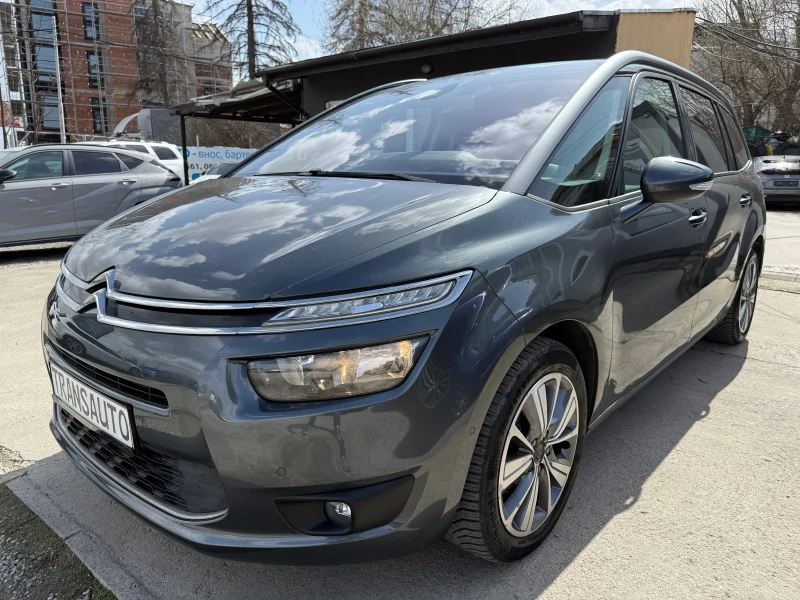 Citroen Grand C4 Picasso 1.6hdi 7-места Камера Навигация LED, снимка 1 - Автомобили и джипове - 49484941