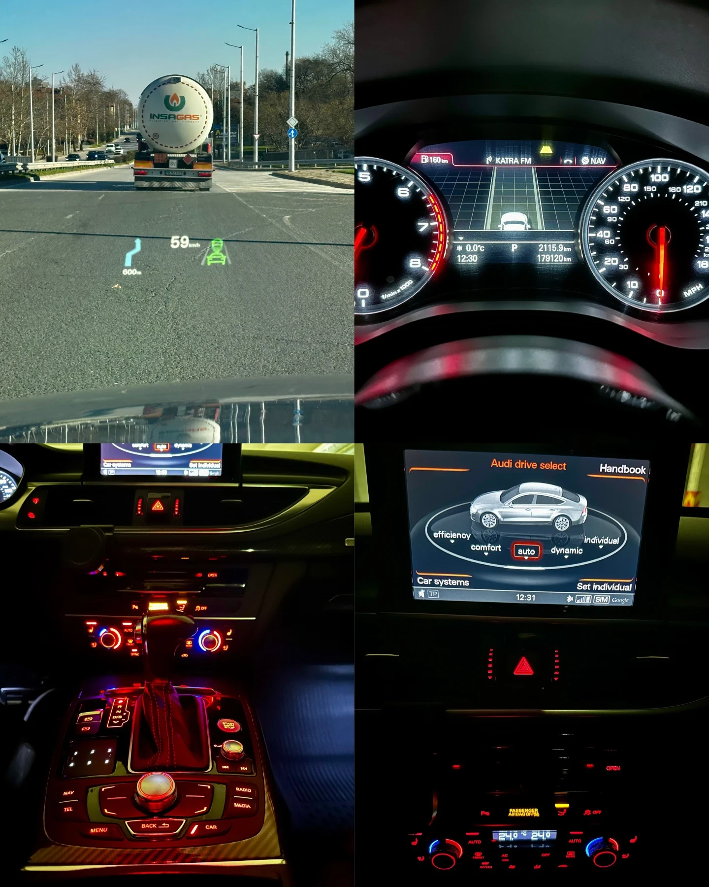 Audi A7 ZF8* Distronic* Night* HeadUp* FULL | Mobile.bg � ����������� 11