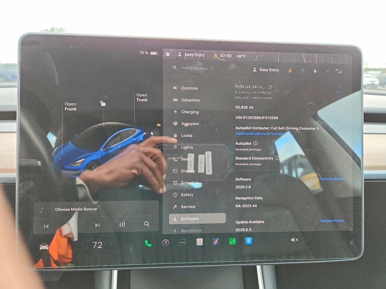 Tesla Model 3, снимка 9 - Автомобили и джипове - 54419039