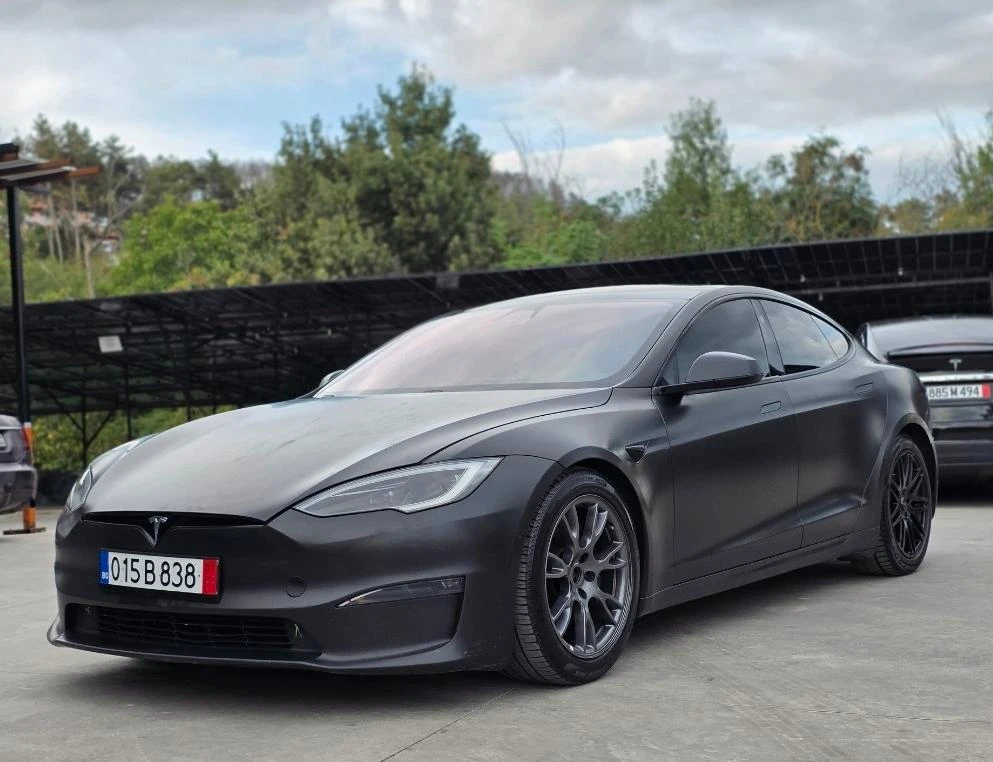 Tesla Model S Най-Новия Модел Palladium