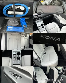 Обява за продажба на Hyundai Kona Гаранционна / Бяла кожа / FULL / Сервизна история  ~53 666 лв. - изображение 11
