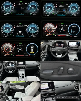 Hyundai Kona Гаранционна / Бяла кожа / FULL / Сервизна история - 53666 лв. - 79885964 13