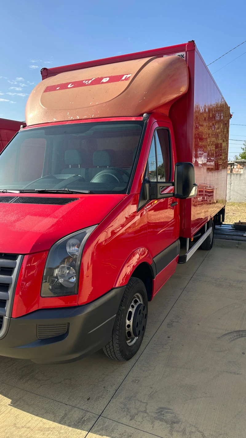 VW Crafter Нов внос до 3500 т. Климатроник Падащ борт, снимка 3 - Бусове и автобуси - 47572483