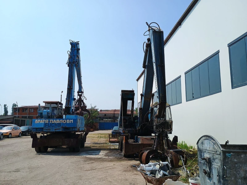 Багер Fuchs F714, снимка 10 - Индустриална техника - 52592453