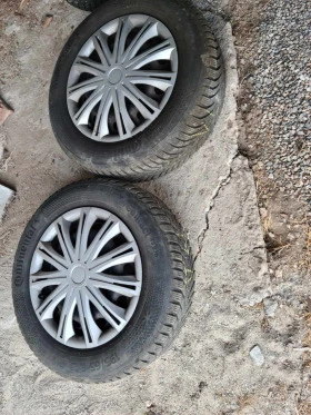 Гуми с джанти Continental 195/65R15, снимка 2 - Гуми и джанти - 49599842