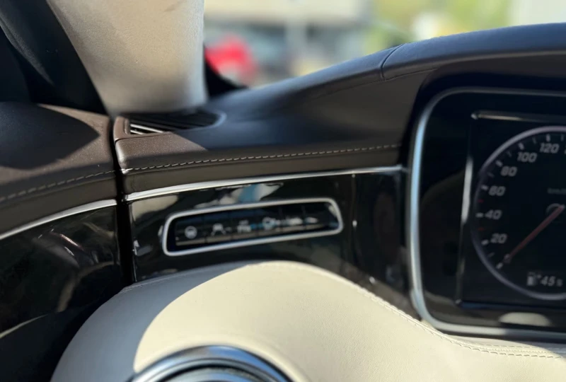 Mercedes-Benz S 500 4M/COUPE/455HP/AMG/360/MEMO/KLESS/ACC/LED/DAB/733f, снимка 8 - Автомобили и джипове - 51671818
