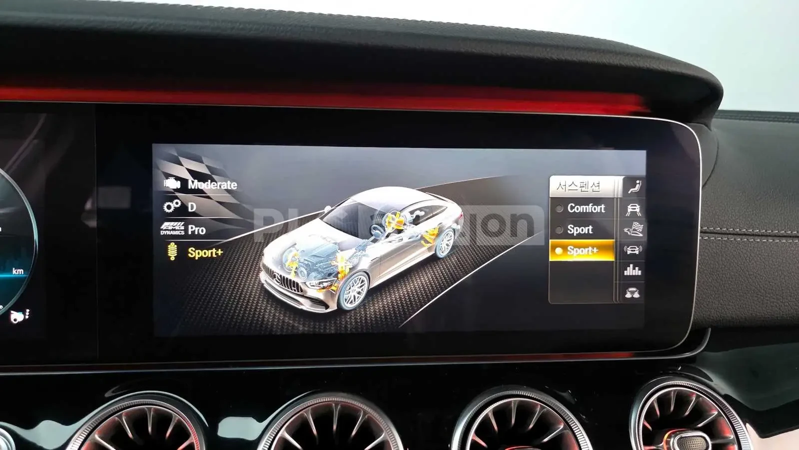 Mercedes-Benz GT Адаптивно окачване (ECS)* Адаптивен круиз контрол, снимка 17 - Автомобили и джипове - 54182487