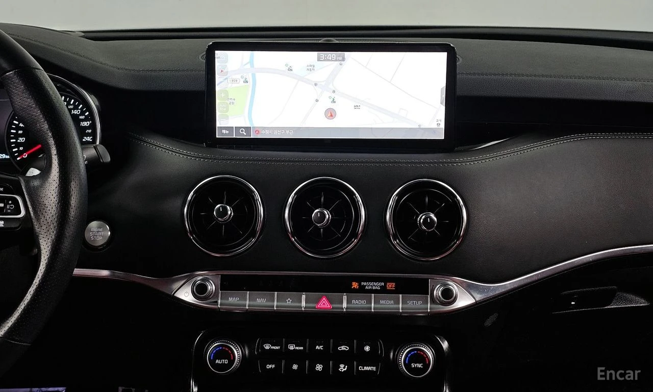 Kia Stinger 3.3* GT MASTERS* HEAD-UP* 360 КАМЕРИ* ОБДУХ* ПАНО, снимка 13 - Автомобили и джипове - 54458989