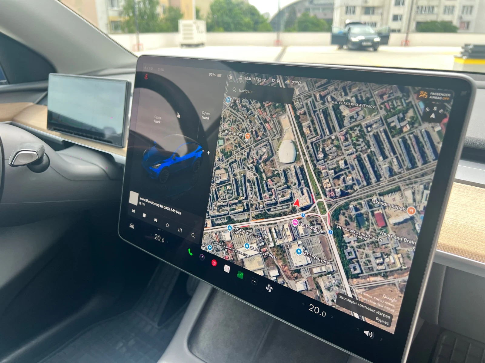 Tesla Model Y Dual Motor* 38 000км* 2024г* НАЛИЧНА, снимка 9 - Автомобили и джипове - 54909048