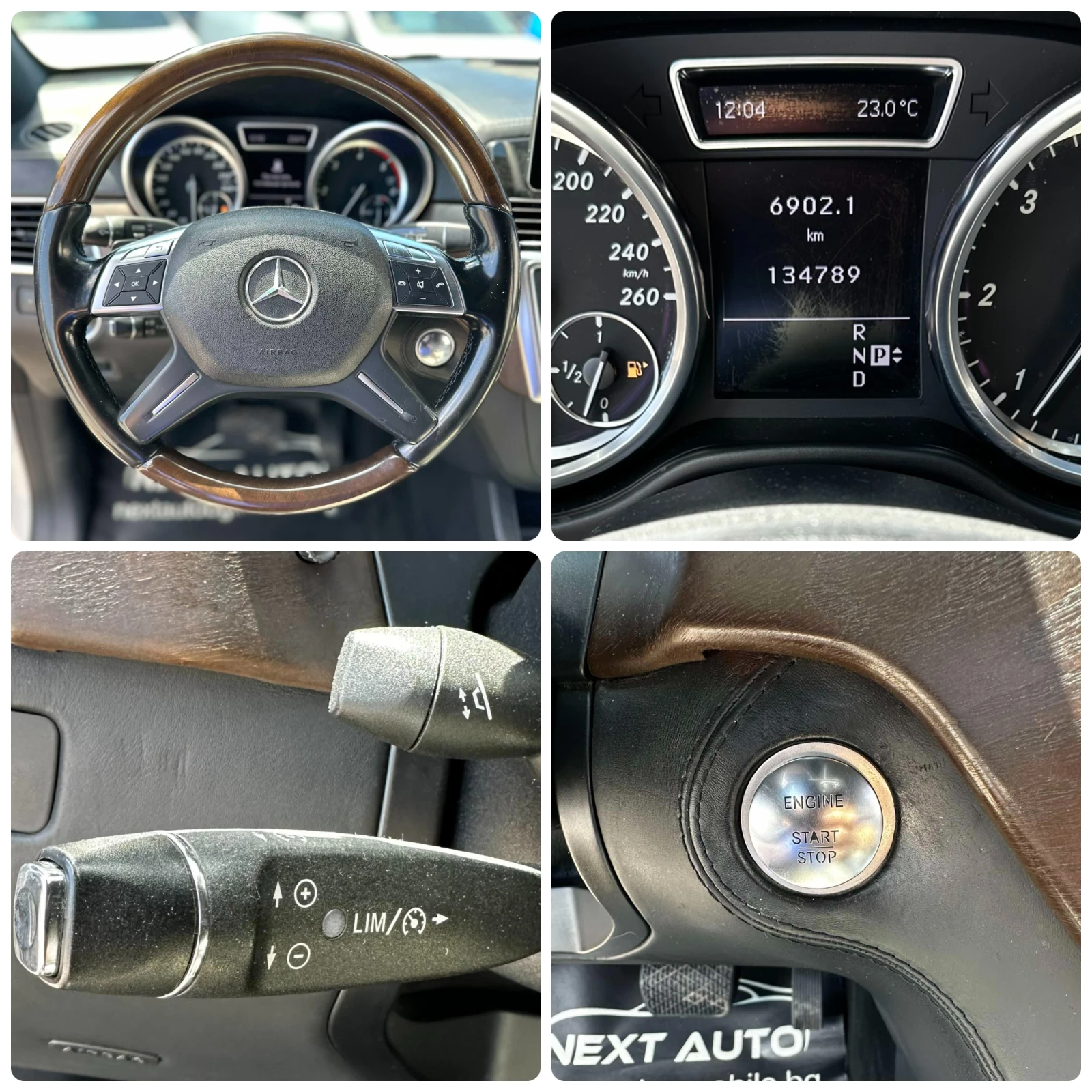 Mercedes-Benz ML 350 3.0D 258HP EDITION1 AMG DESIGNO BLIND SPOT E6, снимка 12 - Автомобили и джипове - 54425104