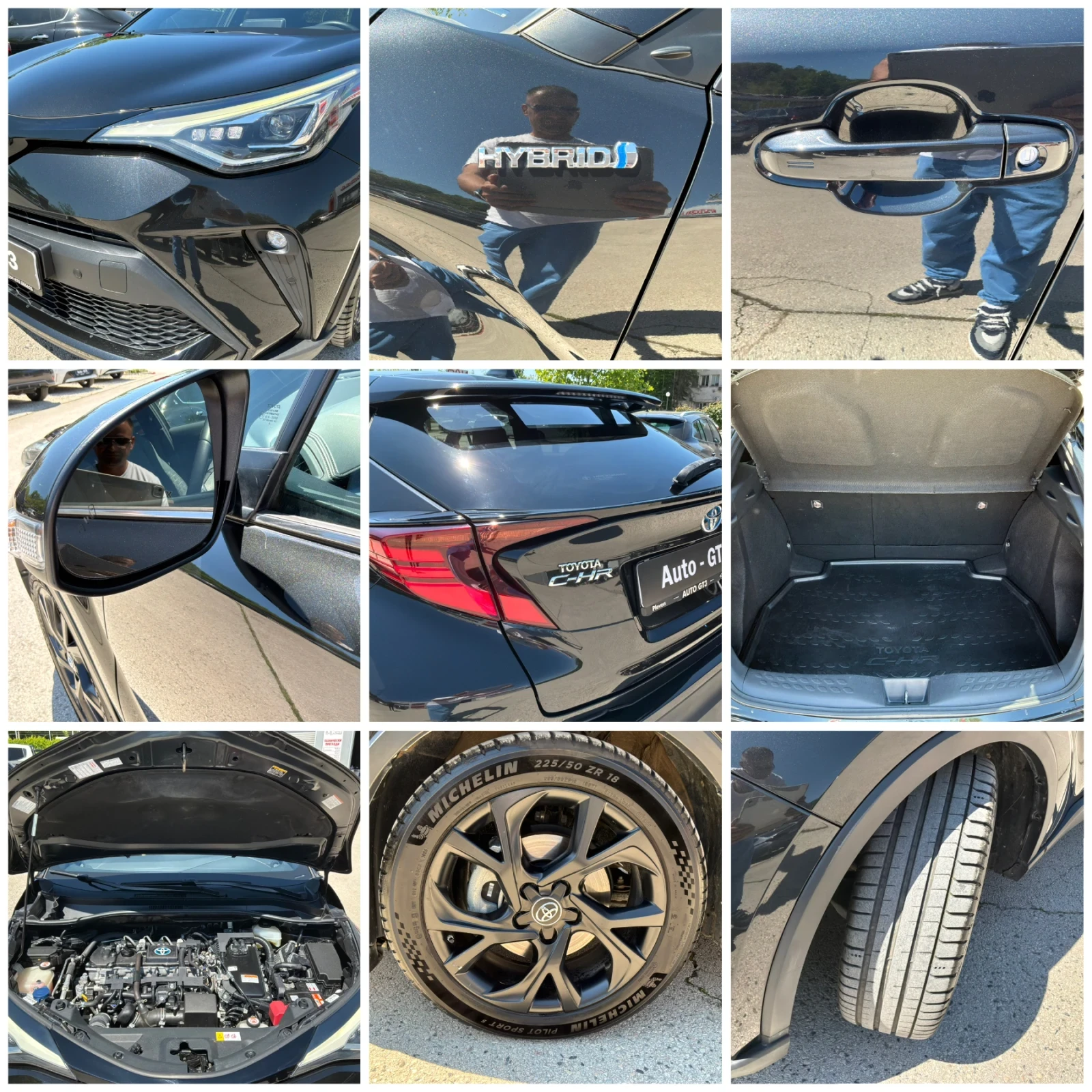 Toyota C-HR 1.8h 122к.с FACE с ГАРАНЦИЯ 72000км. , снимка 16 - Автомобили и джипове - 54440965