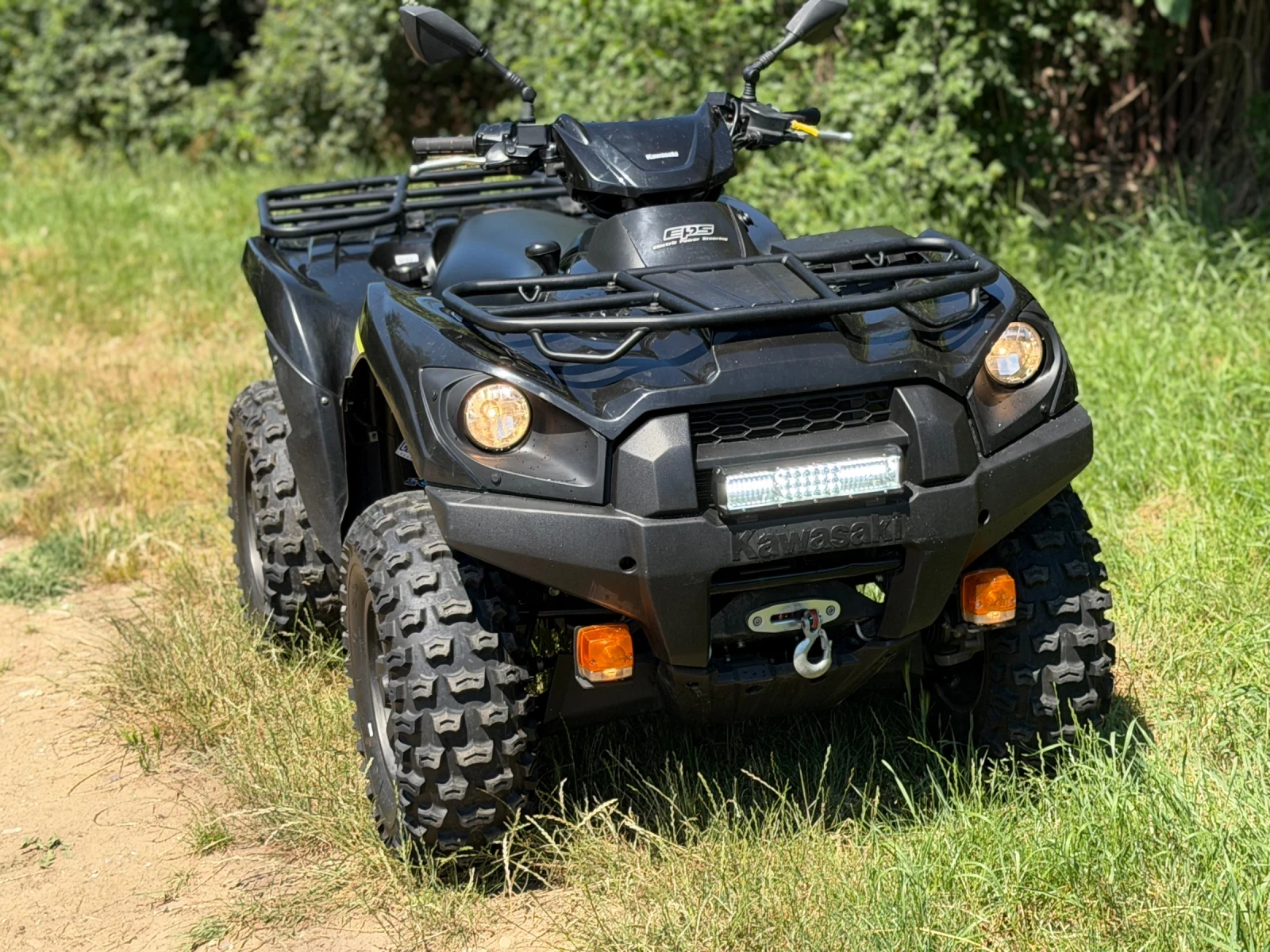Kawasaki Brute Force 750 на 1400 км