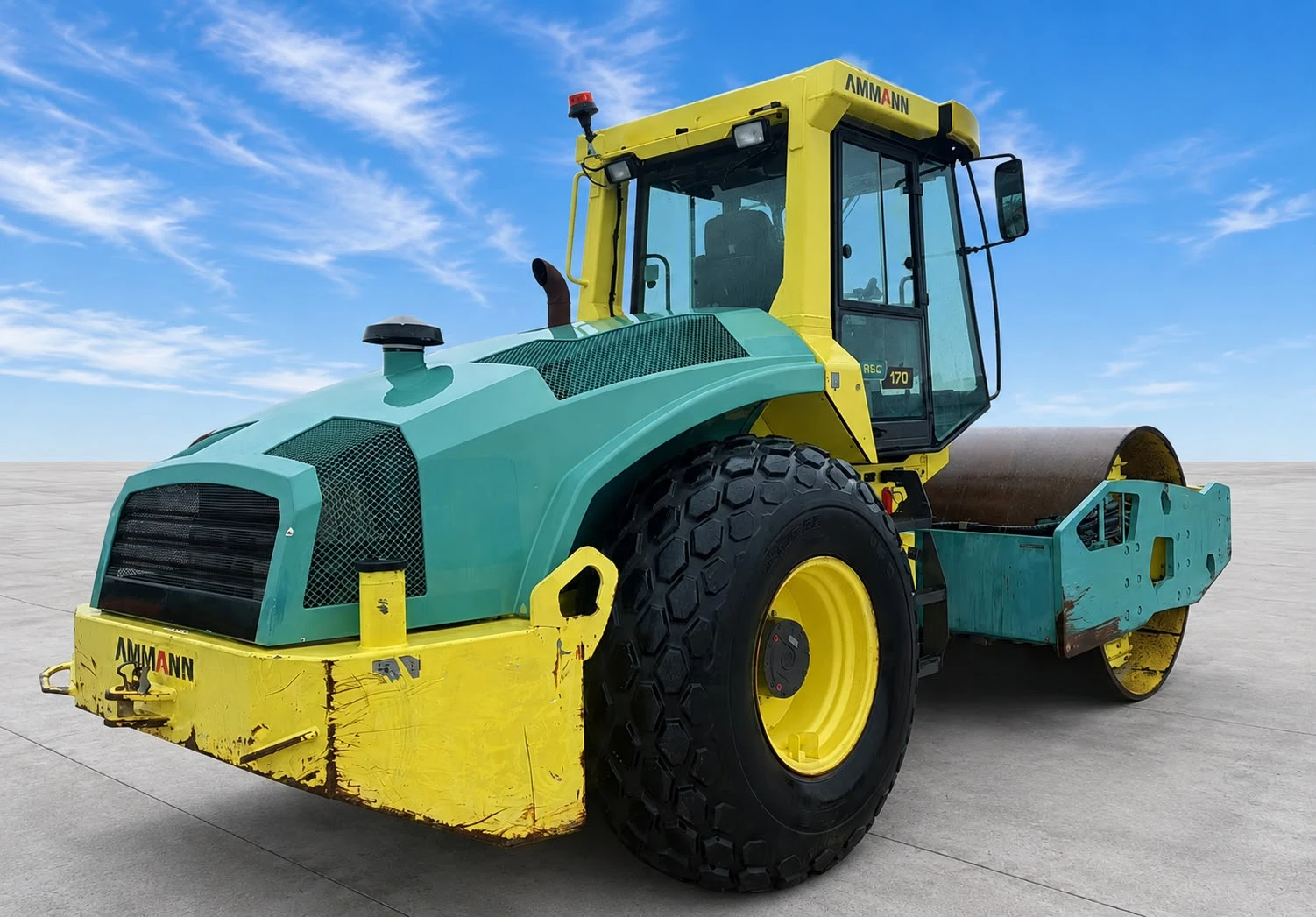 Валяк Ammann ASC 170, снимка 2 - Индустриална техника - 55219383