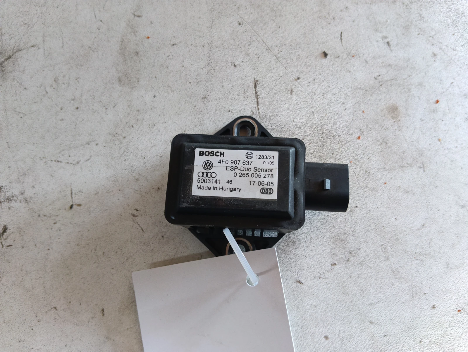 датчик ESP 4F0907637 Audi A6