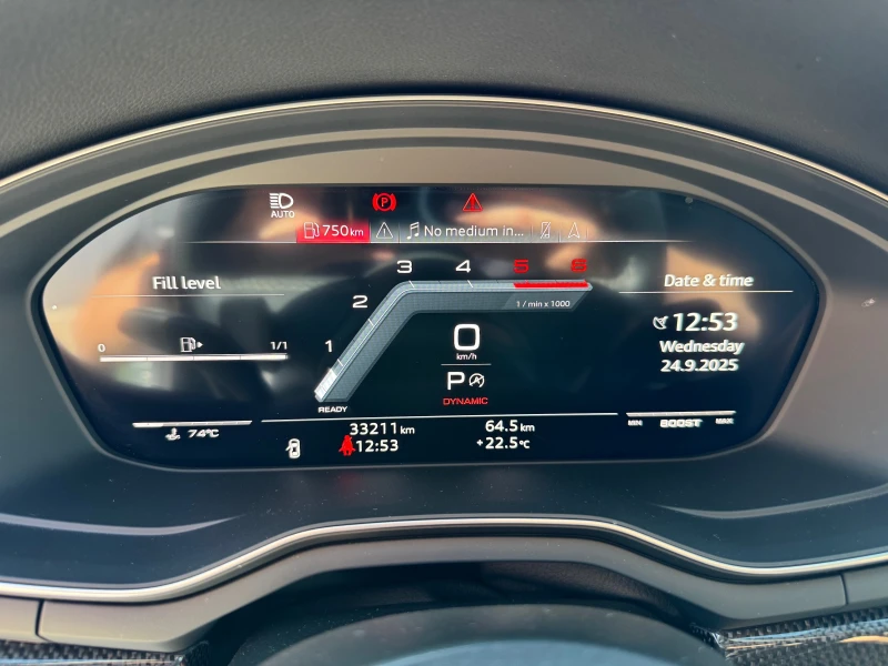 Audi S5 Sportback 55 TDI Matrix Laser, B&O, Massage, CarPl, снимка 12 - Автомобили и джипове - 51830637