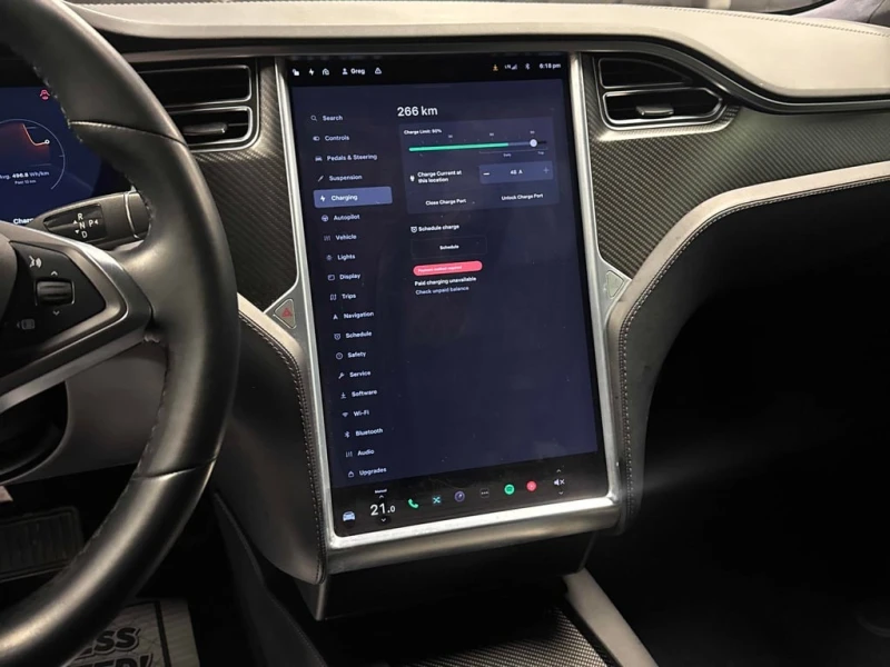 Tesla Model S * AWD * CARFAX * БЕЗ ПЪРВОНАЧАЛНА ВНОСКА, снимка 9 - Автомобили и джипове - 52891689