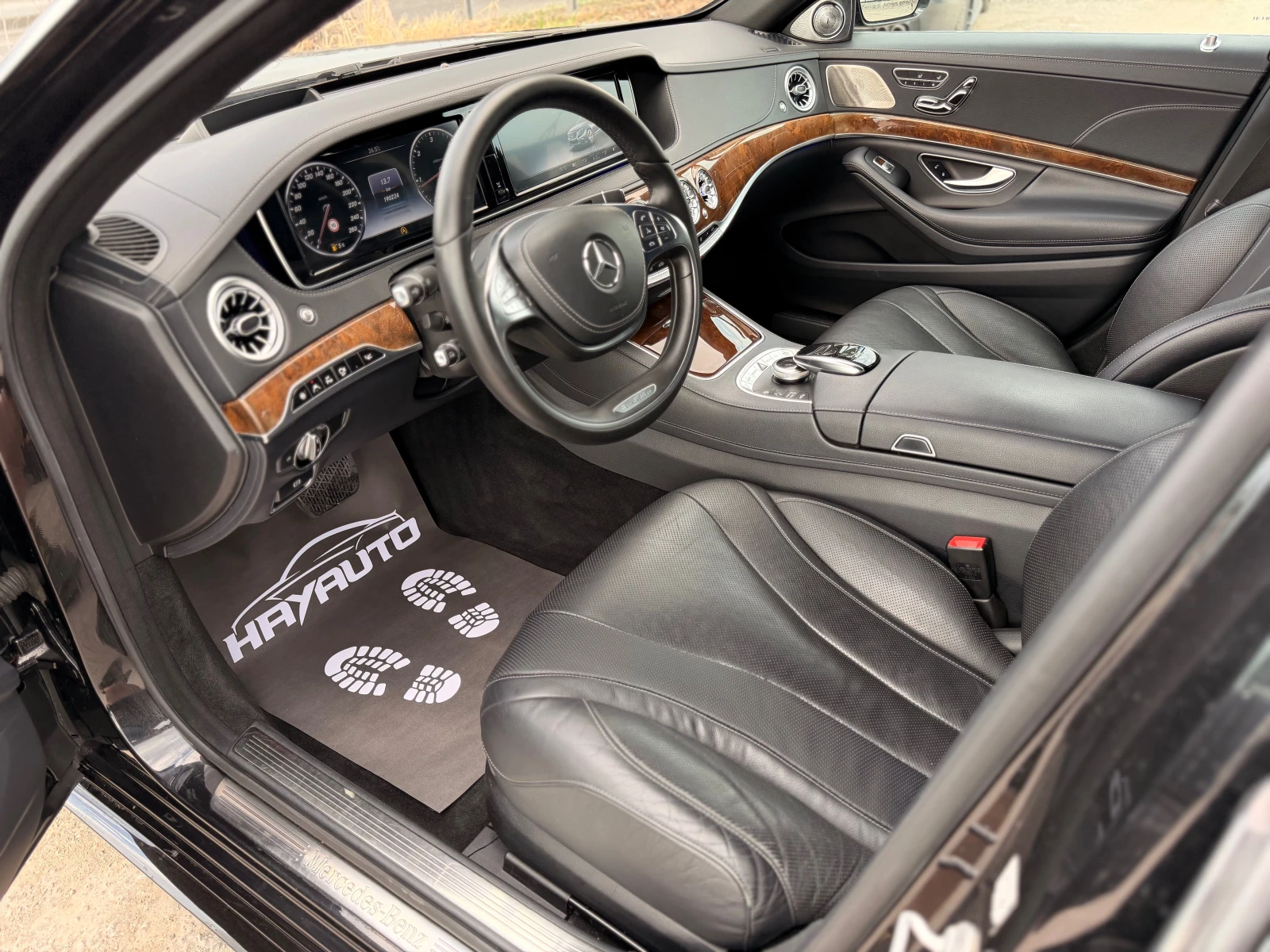 Mercedes-Benz S 350 BlueTEC= 4MATIC= LONG= BRABUS= FACE= 3xTV= HUD= 36, снимка 9 - Автомобили и джипове - 54753847