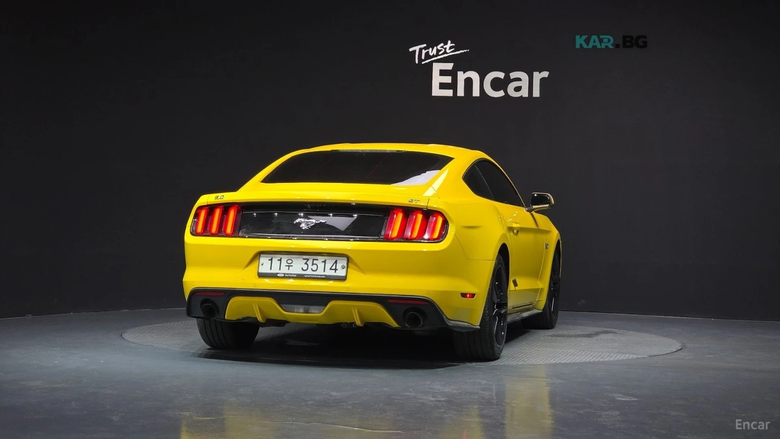 Ford Mustang 2.3 Eco Boost* ПОДГРЕВ* ОБДУХВАНЕ* NAVI* КОЖА, снимка 4 - Автомобили и джипове - 54955624
