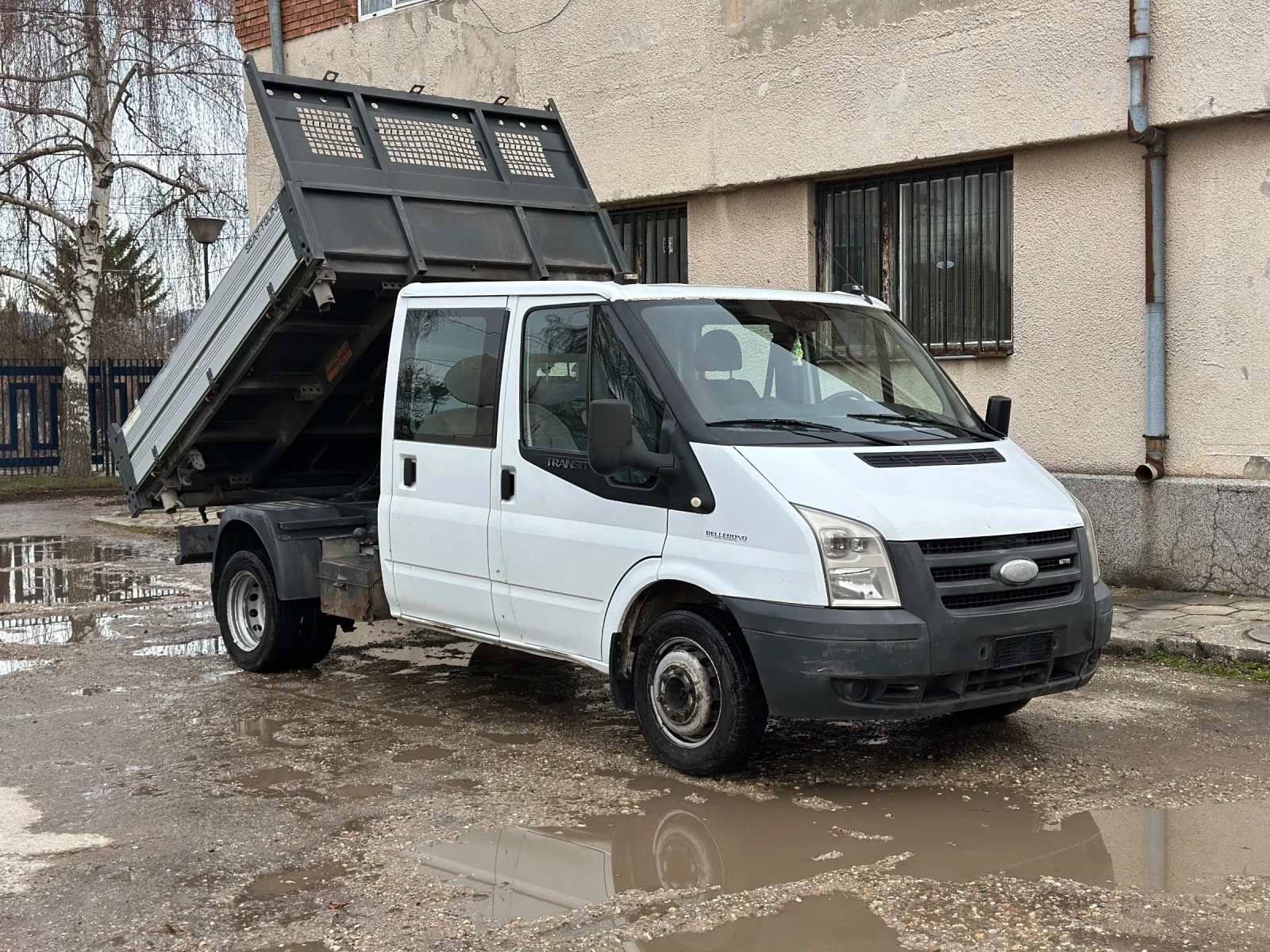Ford Transit Тристранен самосвал Климатик, ТОП