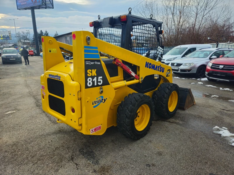 Мини челни товарачи Komatsu SK-815-SUPER FLOW-2 SPEED, снимка 6 - Индустриална техника - 48349282