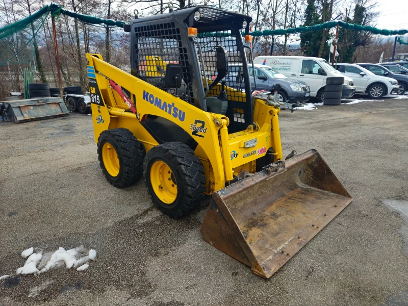 Мини челни товарачи Komatsu SK-815-SUPER FLOW-2 SPEED, снимка 4 - Индустриална техника - 48349282