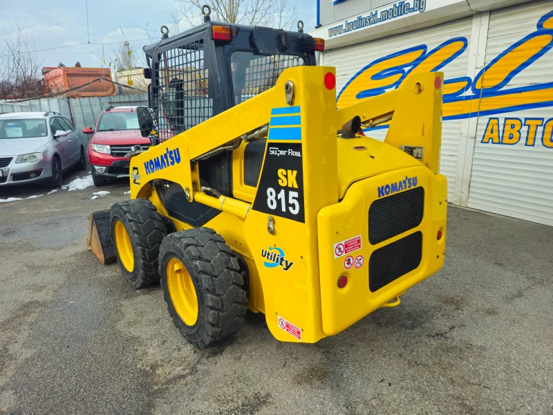 Мини челни товарачи Komatsu SK-815-SUPER FLOW-2 SPEED, снимка 8 - Индустриална техника - 48349282