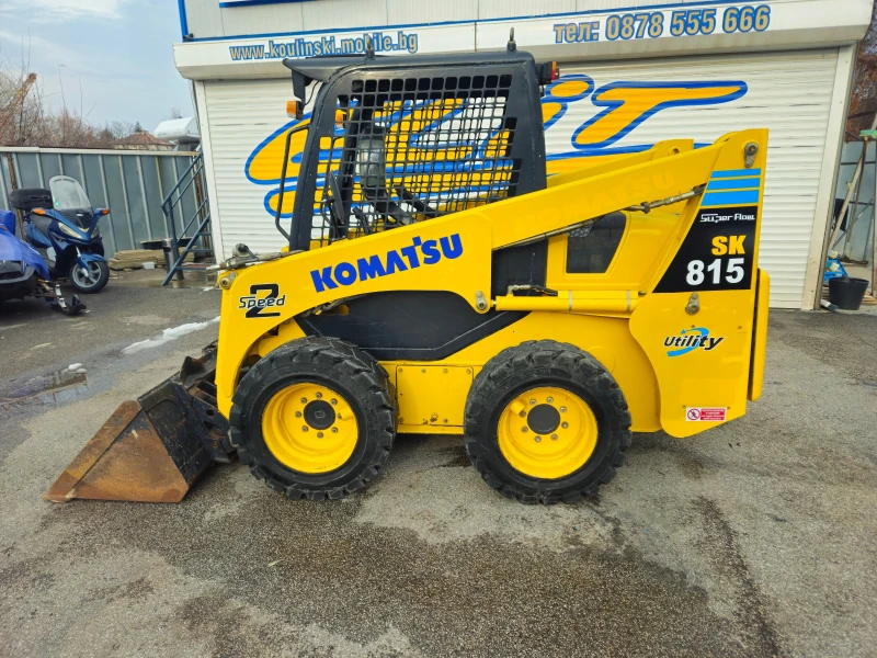 Мини челни товарачи Komatsu SK-815-SUPER FLOW-2 SPEED, снимка 9 - Индустриална техника - 48349282