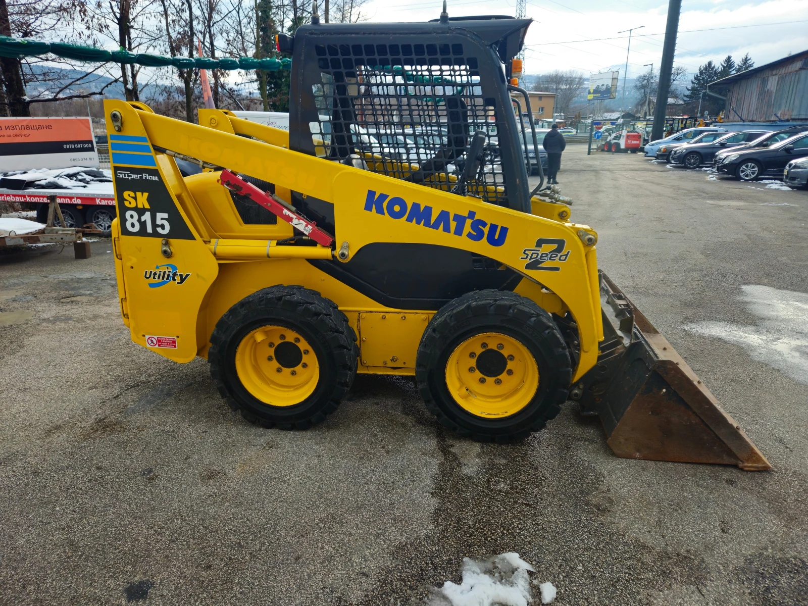 Мини челни товарачи Komatsu SK-815-SUPER FLOW-2 SPEED - изображение 5