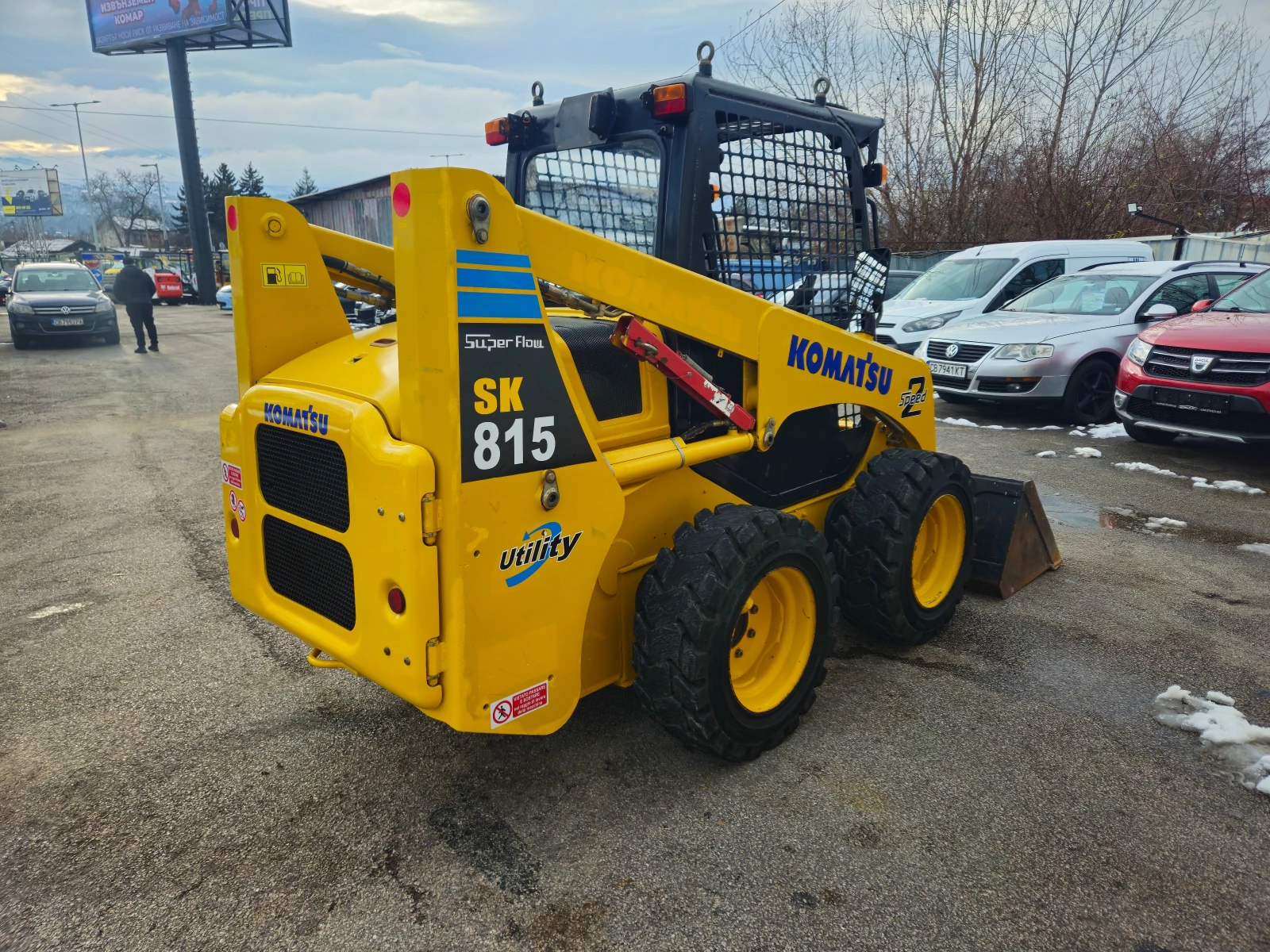 Мини челни товарачи Komatsu SK-815-SUPER FLOW-2 SPEED - изображение 6