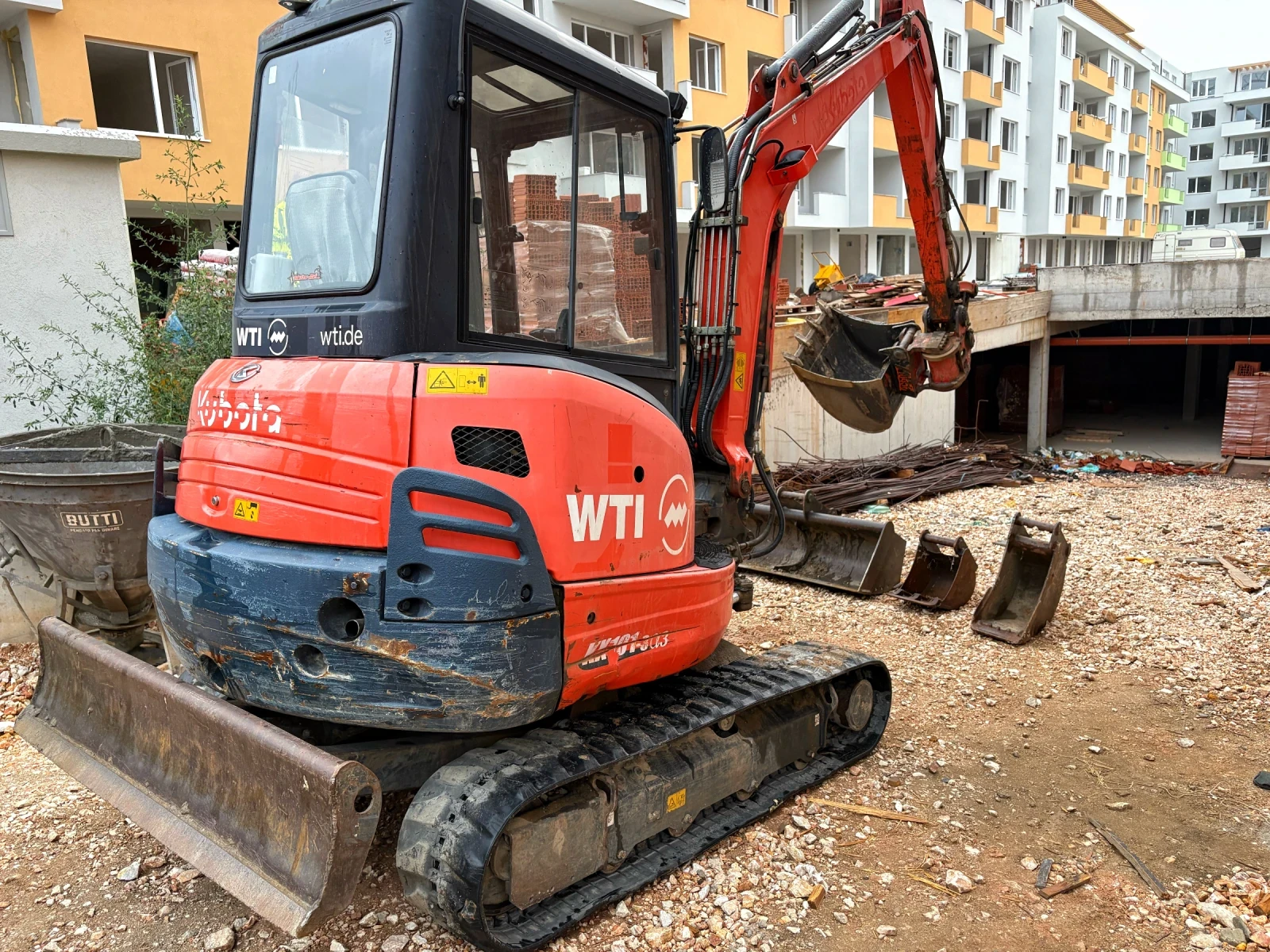 Багер Kubota Kx101-3a3 - изображение 3