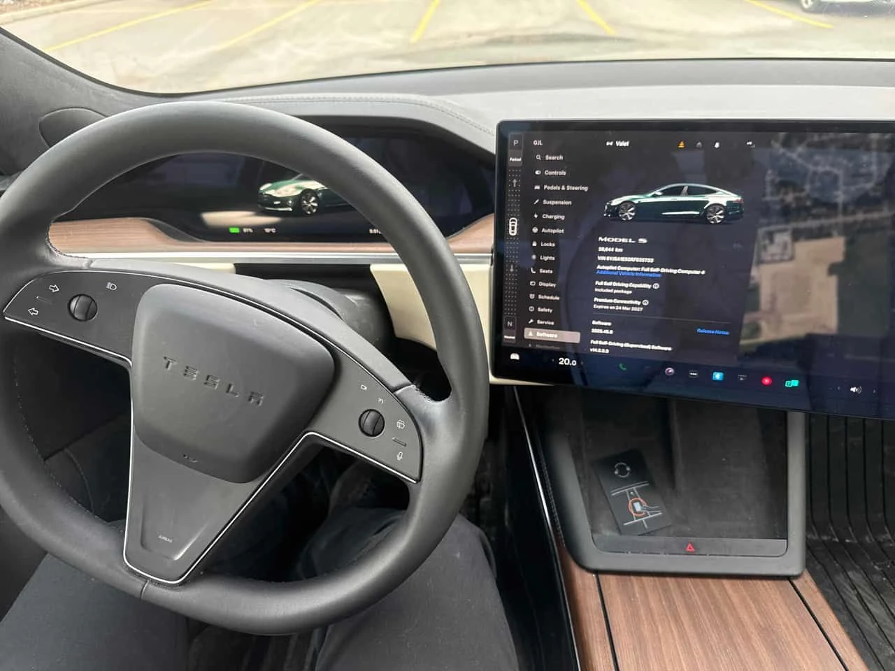 Tesla Model S * AWD * 2 КЛЮЧА* ПОДГРЕВ* PANO* , снимка 9 - Автомобили и джипове - 53950472